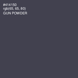 #414150 - Gun Powder Color Image
